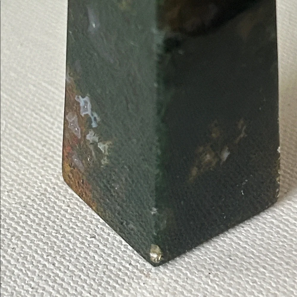💎 Moss Agate Crystal Tower (B)
